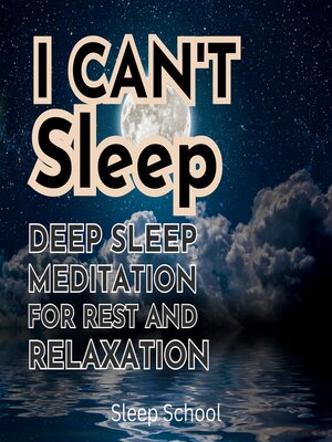 cover image of I Can't Sleep